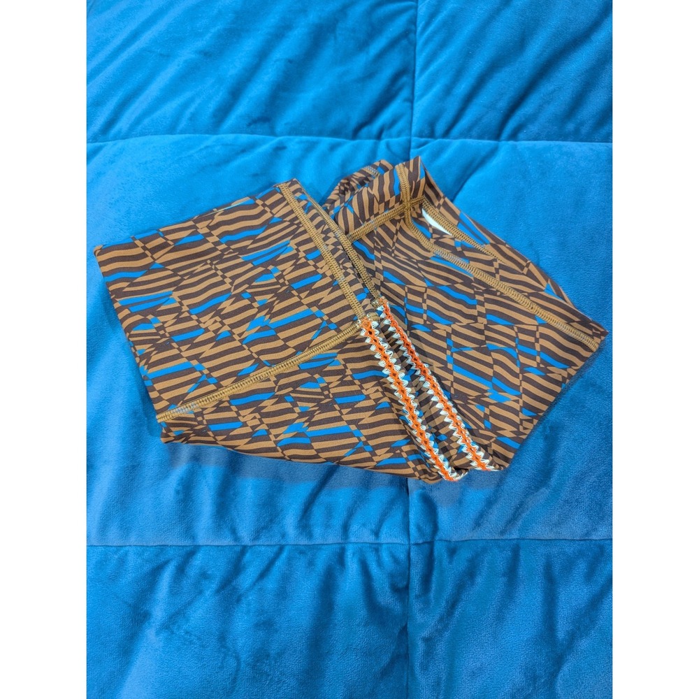 OFFLINE‎ by Aerie Biker Shorts Goals Crochet Inset Womens Geometric NWT - Size M